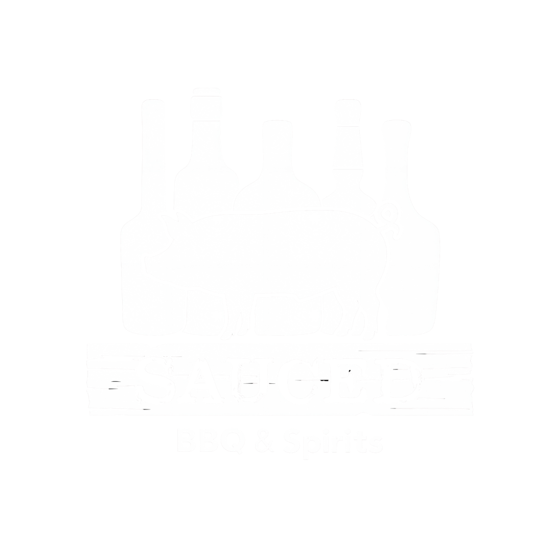 Sauced BBQ & Spirits logo.