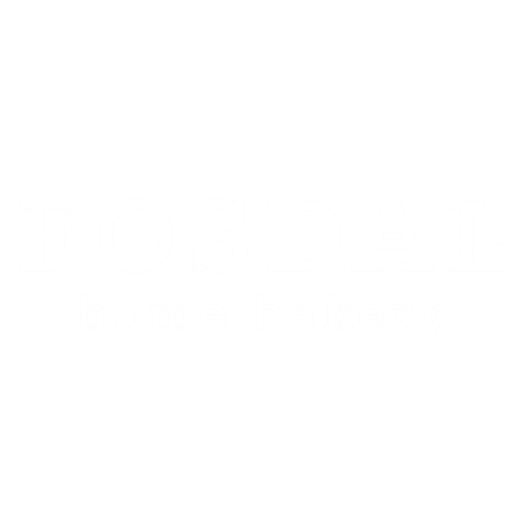 Fosdal Home Bakery logo.
